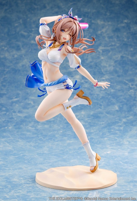 The Idolmaster Gakuen PVC Figure 1/7 Himesaki Rinami Kimi to Semi Blue Ver. With Bonus 27 cm 4