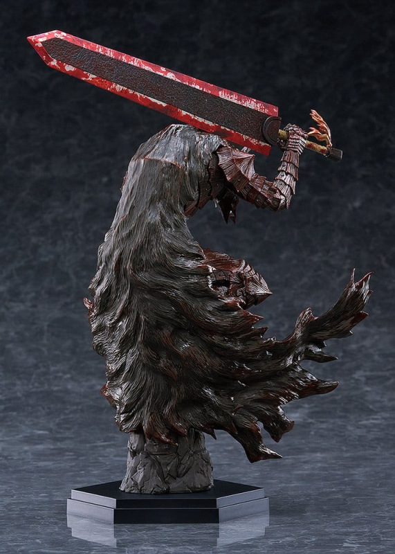Berserk Pop Up Parade PVC Figure Guts (Berserker Armor): Bloody Paint Ver. L Size 28 cm 8