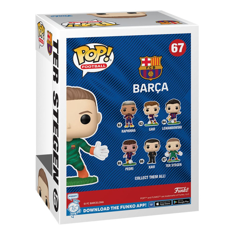 EFL POP! Football Vinyl Figure Barcelona - Ter Stegen 9 cm 2