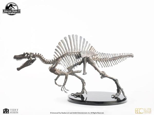 Jurassic Park III ECC Elite Creature Line Statue 1/12 Spinosaurus Skeleton Bronze 46 cm 13