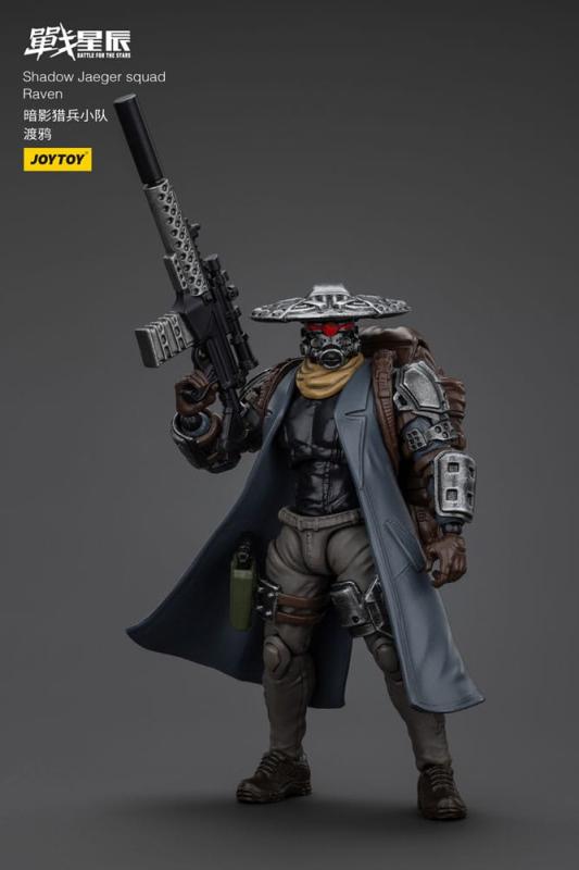 Battle For the Stars Actionfigur Shadow Jaeger Squad Raven 16 cm 1