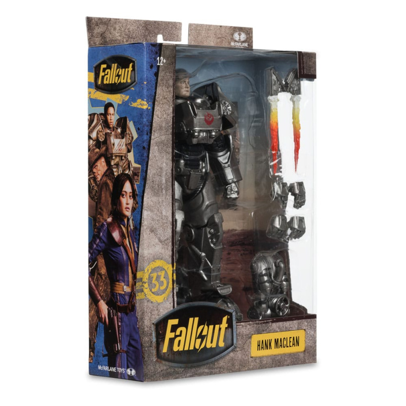 Fallout Action Figure Hank MacLean 19 cm 7