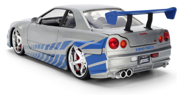 Fast & Furious Diecast Vehicle 1:24 Anniversary Nissan Skyline 19 cm 5