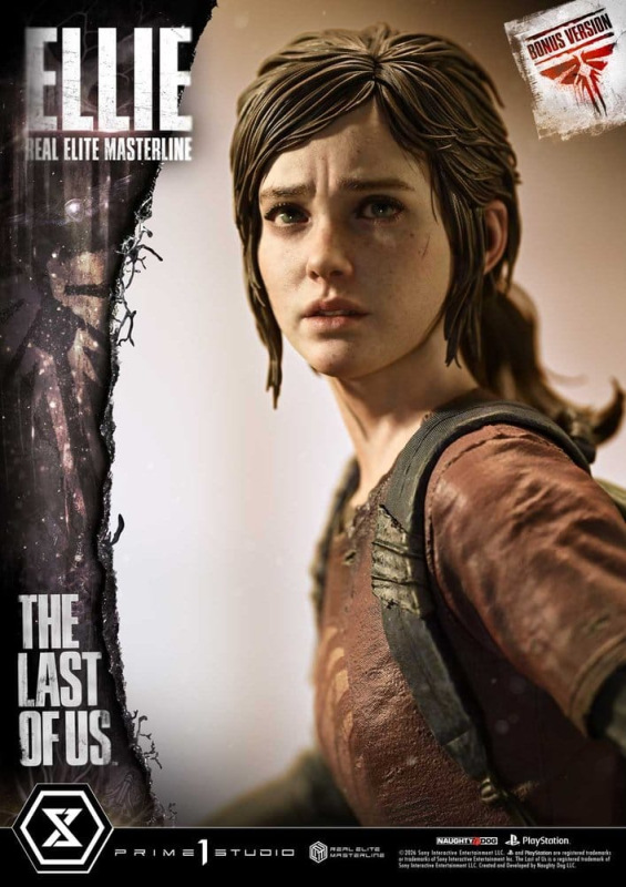 The Last of Us (Part I) Real Elite Masterline Statue 1/4 Ellie Bonus Version 46 cm 3
