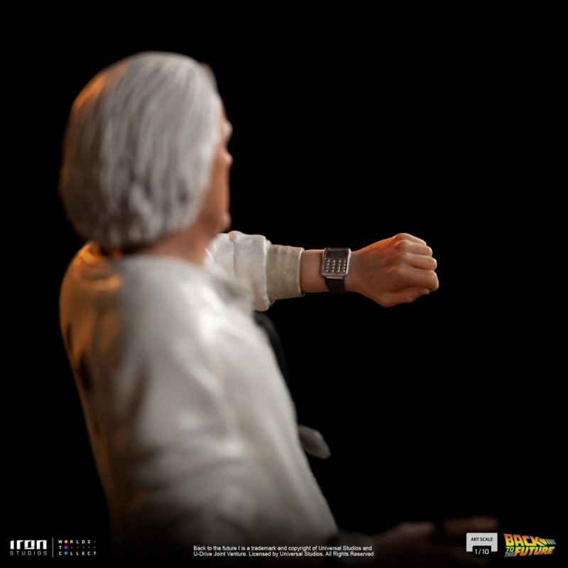 Back to the Future Art Scale Statue 1/10 Doc Brown 22 cm 8