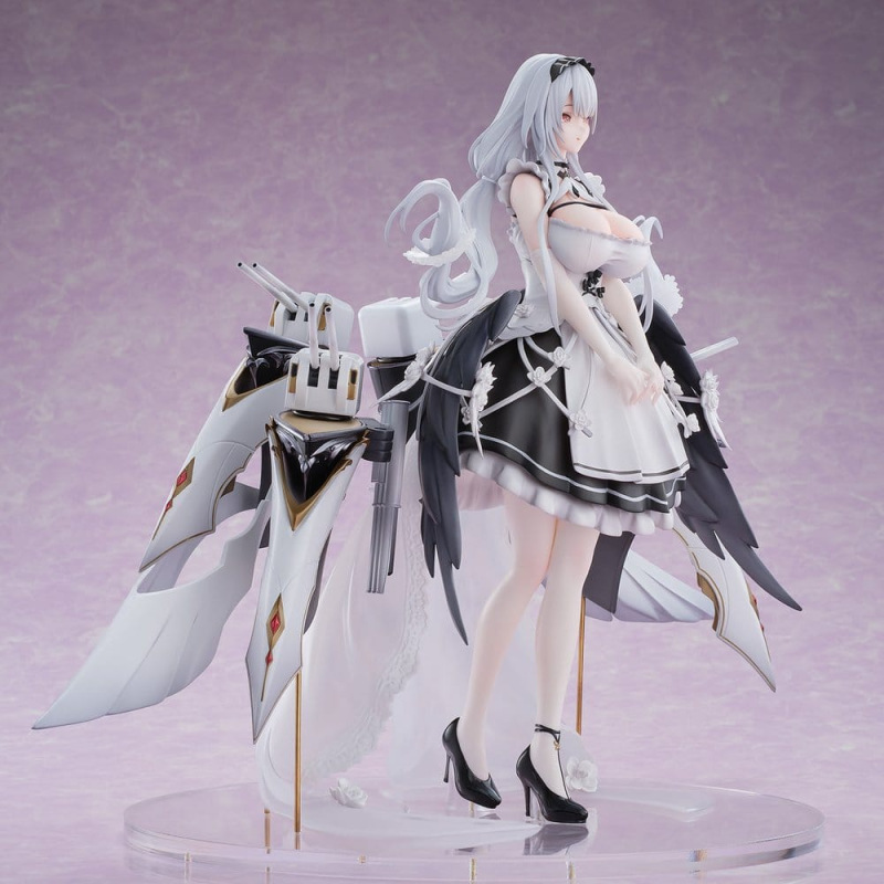 Azur Lane PVC Figure 1/6 Shira Heavy Armament Ver. 26 cm 5