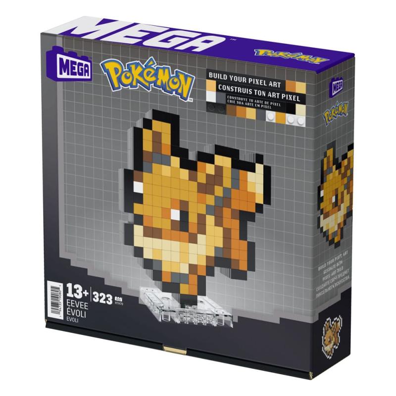 Pokémon MEGA Construction Set Eevee Pixel Art