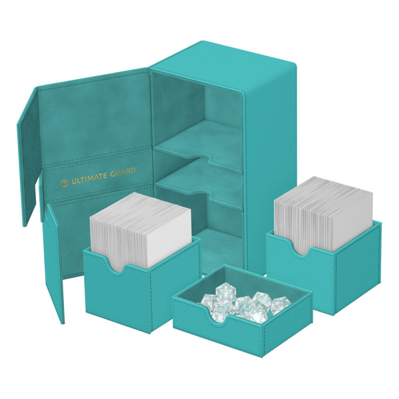 Ultimate Guard Twin Flip'n'Tray 200+ Xenoskin "Summer Edition 2025" - Lagoon 4