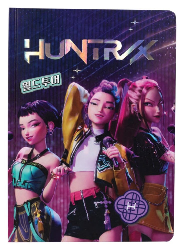 KPop Demon Hunters A5 Notebook Huntr/x