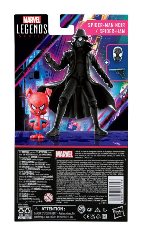 Spider-Man: Into the Spider-Verse Marvel Legends Action Figure 2-Pack 2022 Spider-Man Noir & Spider- 9