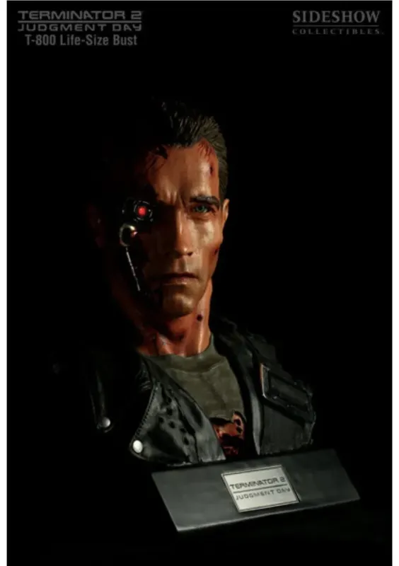 Terminator 2 : Sideshow Collectibles T-800 Life Size Bust