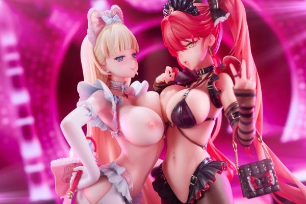 Original Character PVC Statues 1/5 Stella & Sadie Illustrated by Mendokusai 31 cm