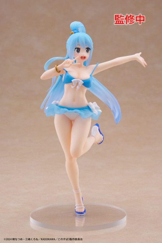 KonoSuba: God's Blessing on This Wonderful World! 3 Coreful PVC Statue Aqua Swimwear Ver. 18 cm 4