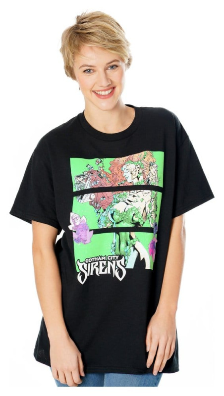 Gotham City Sirens T-Shirt Poison Ivy Sirens Cash Black Size L 4