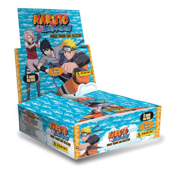 Naruto Shippuden Hokage Trading Card Collection Flow Packs Display (18) *English Version*