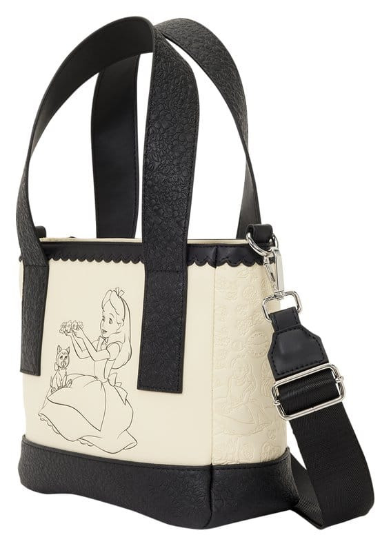 Alice in Wonderland Mini Tote Crossbody Bag 3