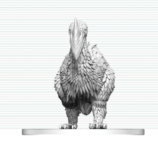 D&D Nolzur's Marvelous Miniatures Mini Figure Axe Beak 4 cm