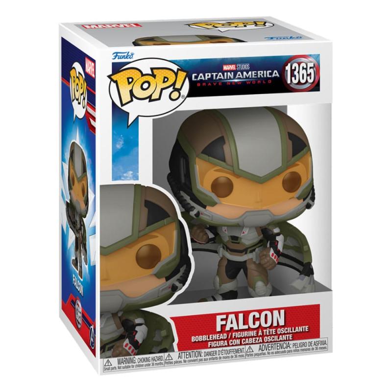 Captain America Brave New World POP! Movies Vinyl Figure Falcon 9 cm 1