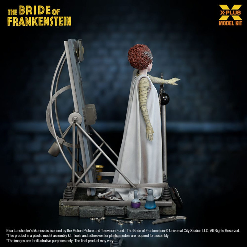 The Bride of Frankenstein Plastic Model Kit 1/8 Bride of Frankenstein 21 cm 5