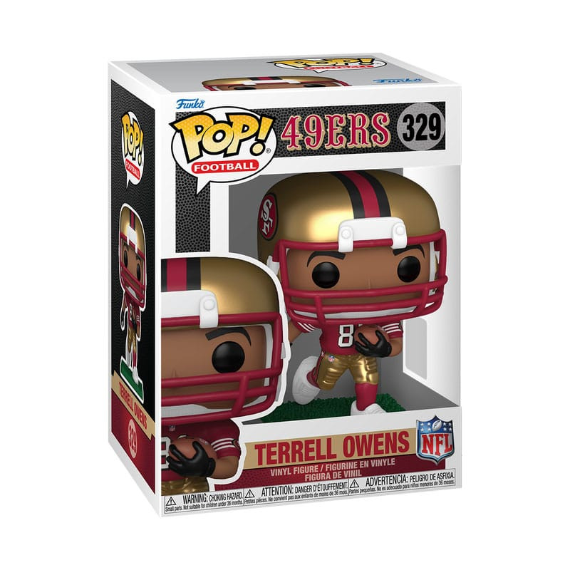 NFL: Legends POP! Sports Vinyl Figure Legends- Terrell Owens(49ers) 9 cm 1