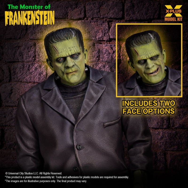 Frankenstein Plastic Model Kit 1/8 The Monster of Frankenstein 27 cm 9