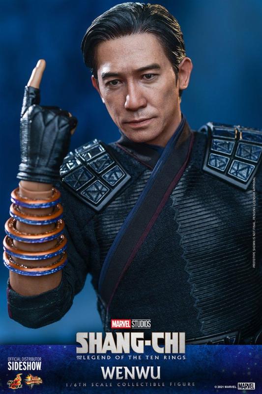 Shang-Chi and the Legend of the Ten Rings Movie Masterpiece Action Figure 1/6 Wenwu 28 cm