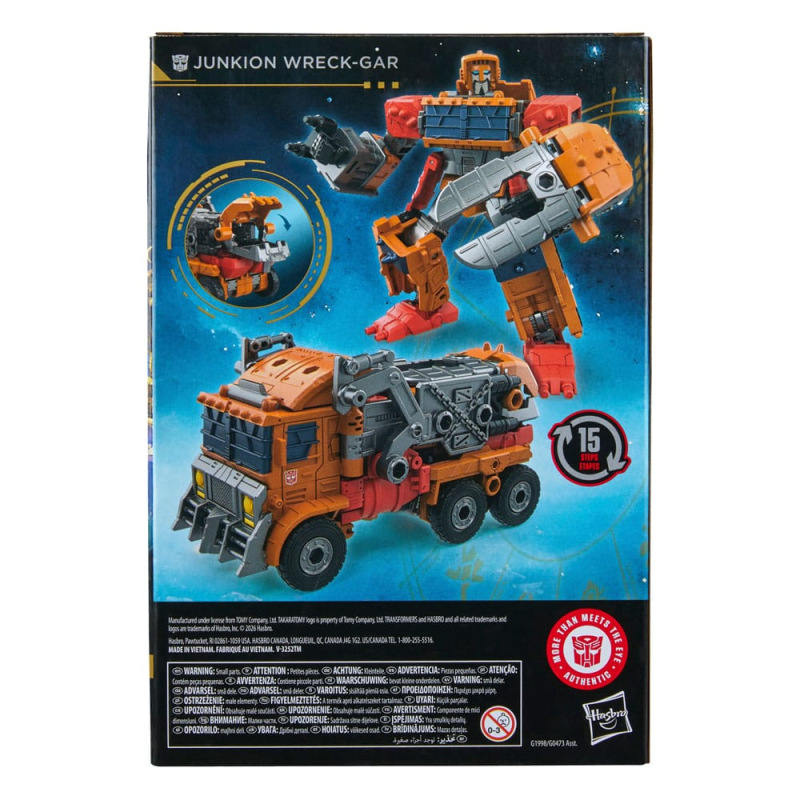 Transformers Age of the Primes Voyager Class Action Figure Junkion Wreck-Gar 18 cm 8