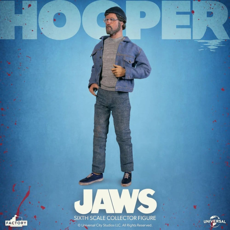Jaws Action Figure 1/6 Hooper 15 cm 5