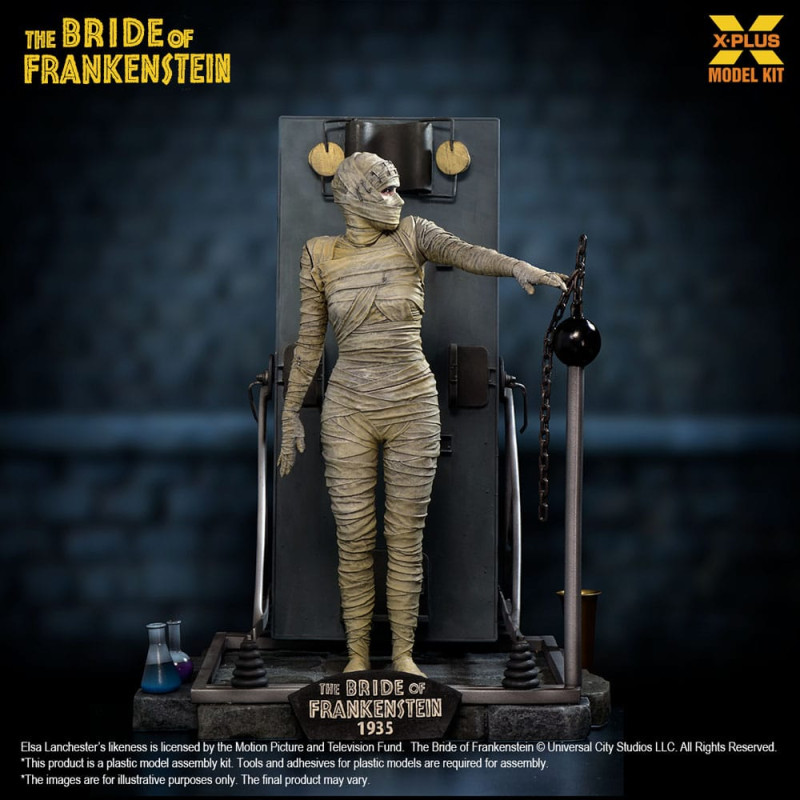 The Bride of Frankenstein Plastic Model Kit 1/8 Bride of Frankenstein 21 cm 9