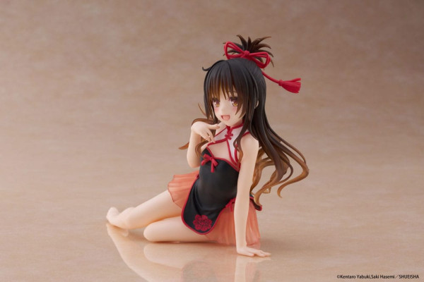 To Love-Ru Darkness PVC Statue Desktop Cute Figure Mikan Yuki Chinese Dress Ver. 13 cm 2