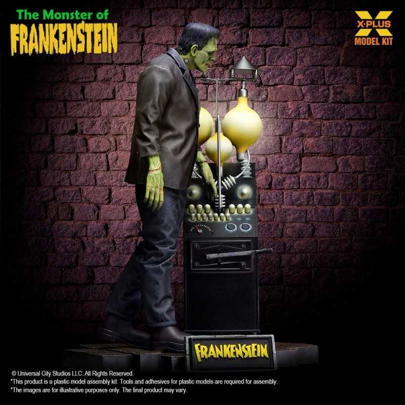 Frankenstein Plastic Model Kit 1/8 The Monster of Frankenstein 27 cm 4