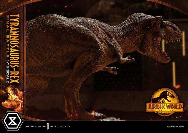 Jurassic World: Dominion Legacy Museum Collection Statue 1/15 Tyrannosaurus-Rex Final Battle Regular
