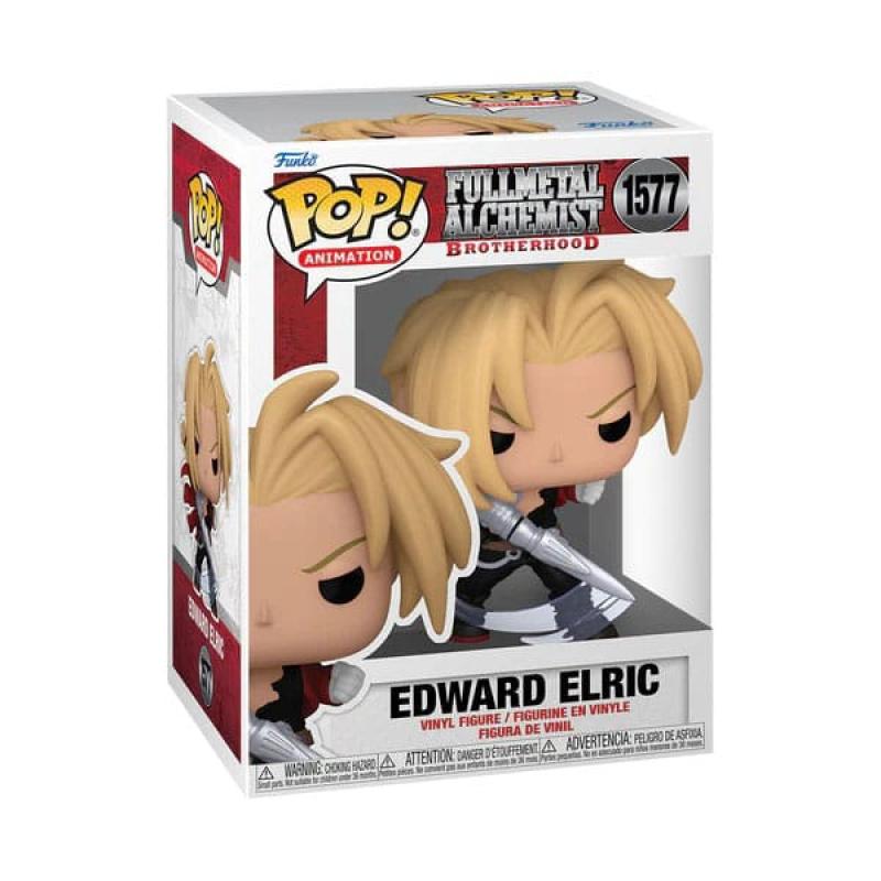 Fullmetal Alchemist Brotherhood POP! Animation Vinyl Figure E Elric w/Blade 9 cm 1