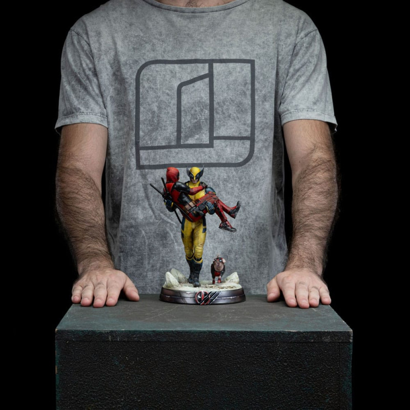 Deadpool Deluxe Art Scale Statue 1/10 Deadpool & Wolverine 21 cm 7