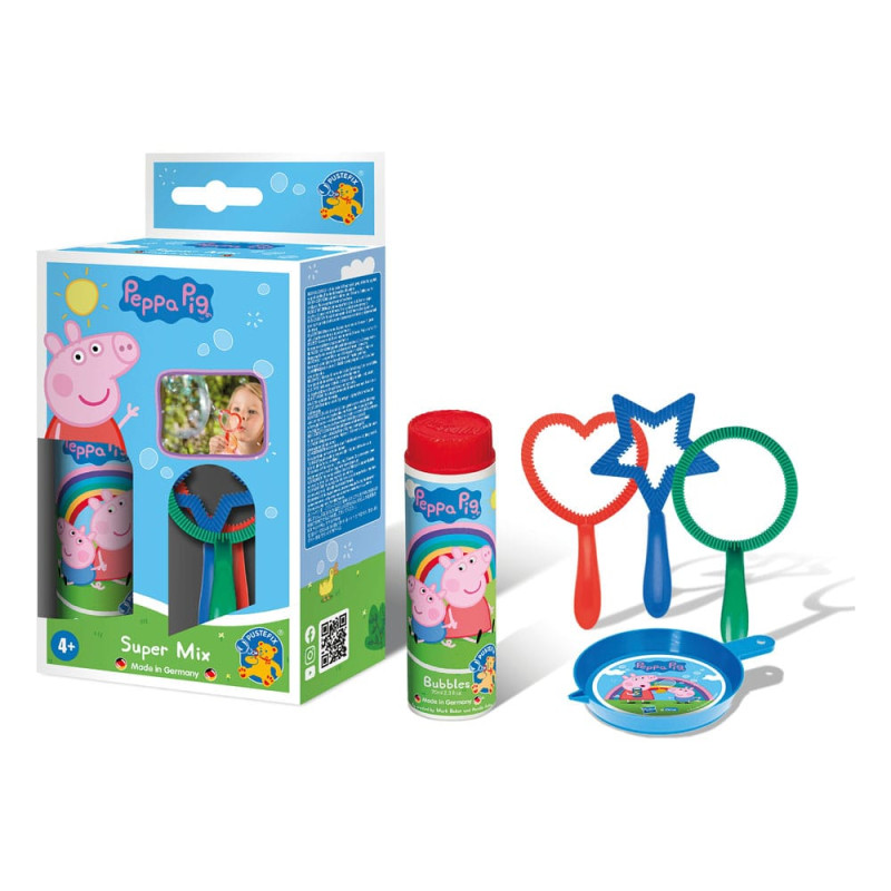 Peppa Pig Pustefix Soap Bubble Bottle Super-Mix Assortment (15) 1