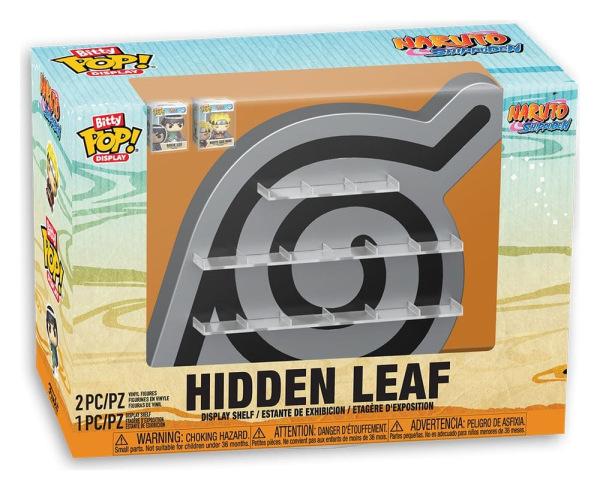 Naruto Bitty POP! Display Vinyl Figures Hidden Leaf