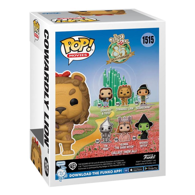 The Wizard of Oz POP! Movies Vinyl Figure Cowardly Lion w/CH(FL) 9 cm Assortment (6)