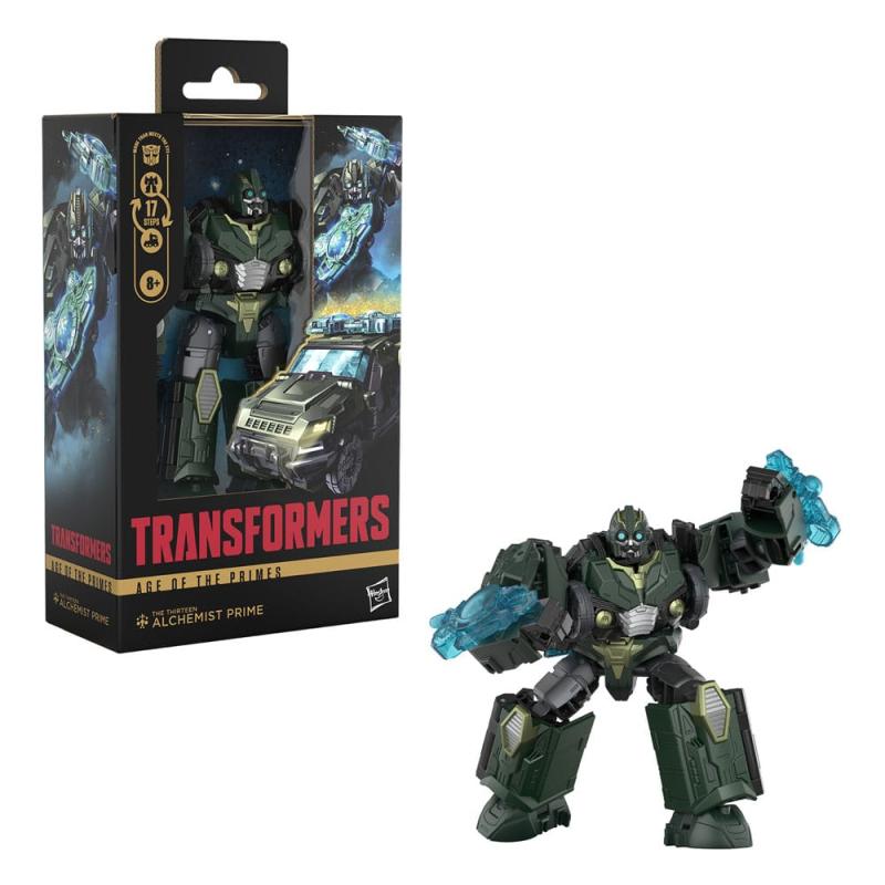 Transformers Age of the Primes Deluxe Class Action Figure The Thirteen Alchemist Prime 14 cm 2