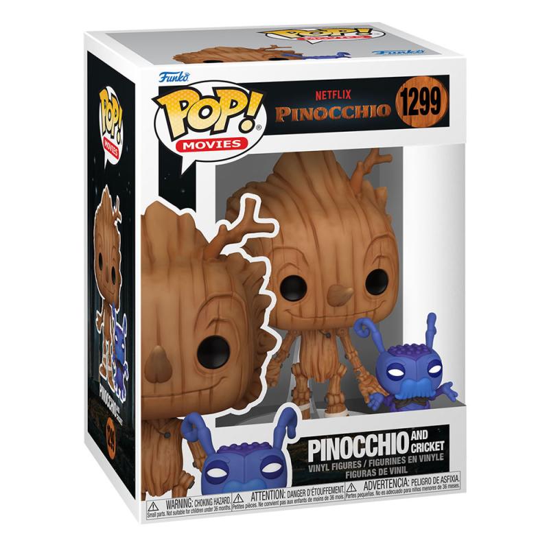 Pinocchio POP! Movies Vinyl Figure Pinocchio & Cricket 9 cm