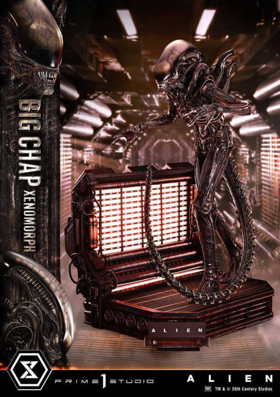 Alien Museum Masterline XL Statue 1/3 Big Chap Xenomorph Regular Ver. 100 cm 2