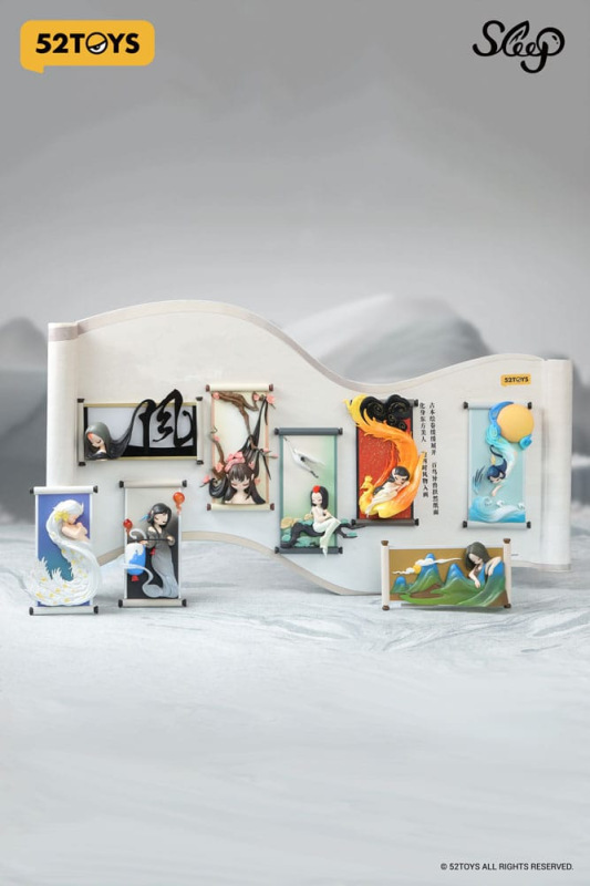 Sleep Blind Box Figures Assortment Chinese Scrolls 10 cm (8) 1