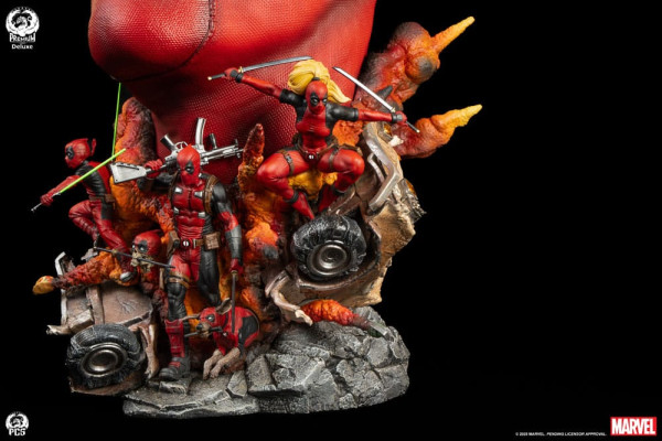 Marvel Fine Art Bust Deadpool Deluxe Edition 42 cm 10