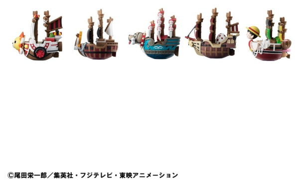 One Piece YuraColle Series Mini Figures Grand Line Collection Set Vol.3 6 cm 9