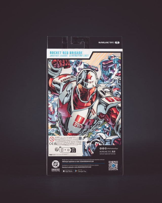 Justice League: Generation Lost DC Multiverse Action Figure Rocket Red Brigade (Chase) 18 cm 1