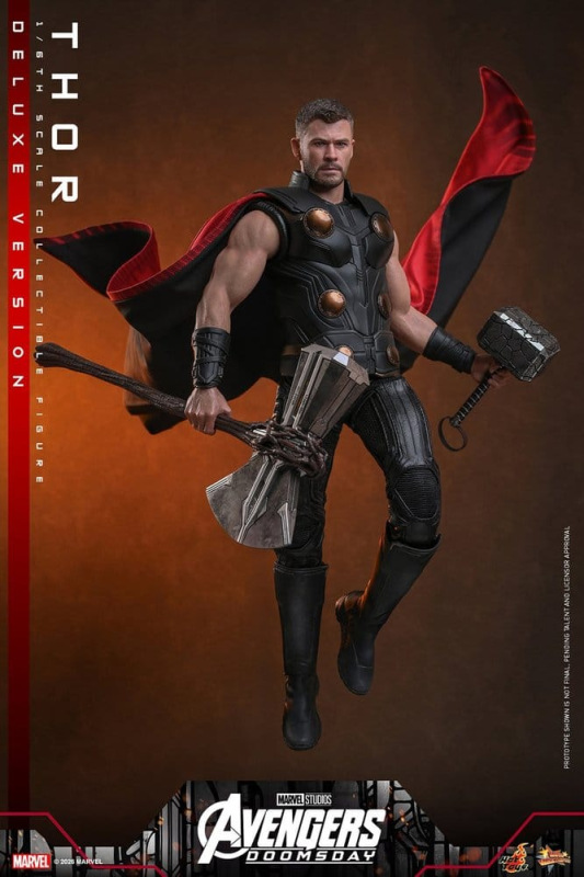 Avengers: Doomsday Movie Masterpiece Action Figure 1/6 Thor (Deluxe Version) 32 cm 9