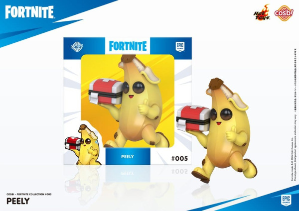 Fortnite Cosbi Mini Figure Peely 8 cm 1