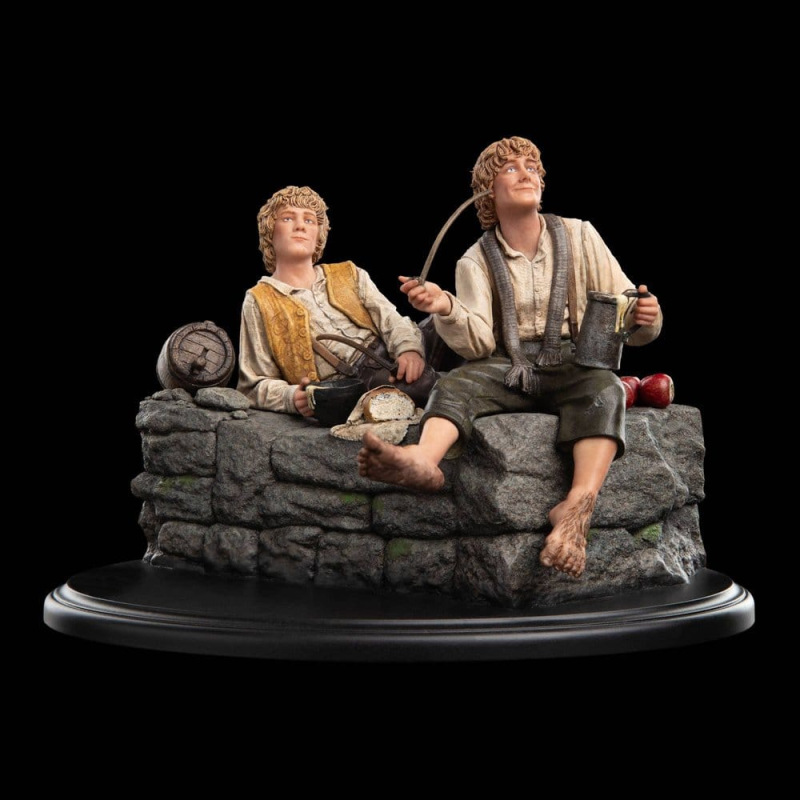 The Lord of the Rings Mini Statue Merry and Pippin 12 cm 1