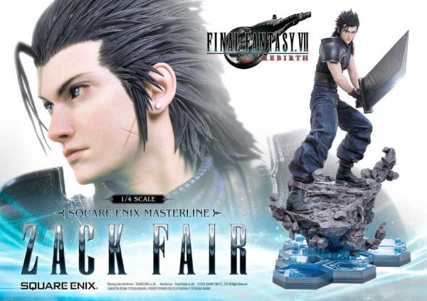 Final Fantasy VII Rebirth Statue 1/4 Zack Fair 57 cm 1