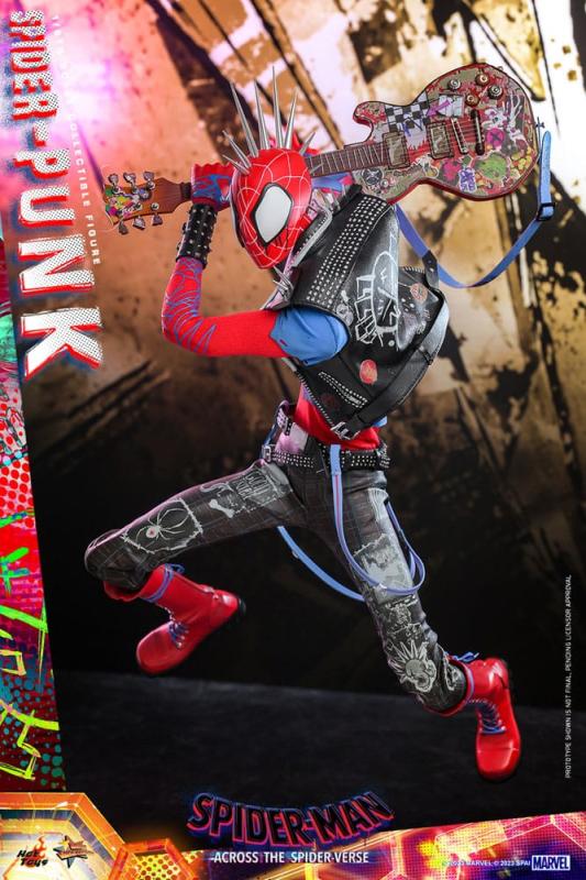 Spider-Man: Across the Spider-Verse Movie Masterpiece Action Figure 1/6 Spider-Punk 32 cm