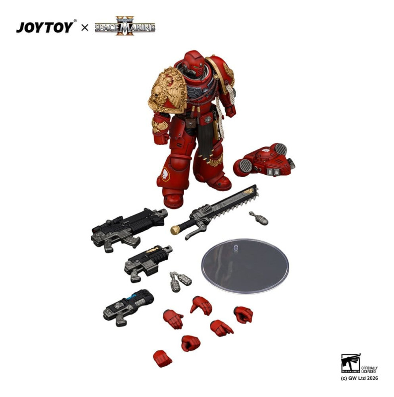 Space Marine Game Edition Action Figure Blood Angels Veteran 12 cm 4